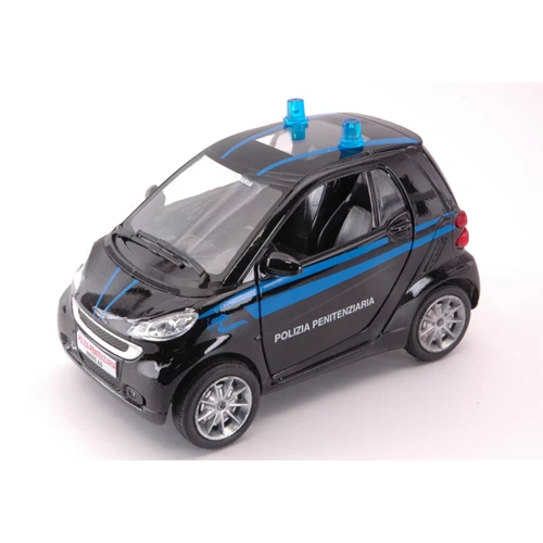 SMART FORTWO 2007 POLIZIA PENITENZIARIA 1:24 New Ray Forze dell'Ordine Modellino - Immagine 3 di 3