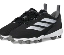 New Adidas 12K Adizero Instinct MD K Girls/Boys Softball Baseball Cleats Black 