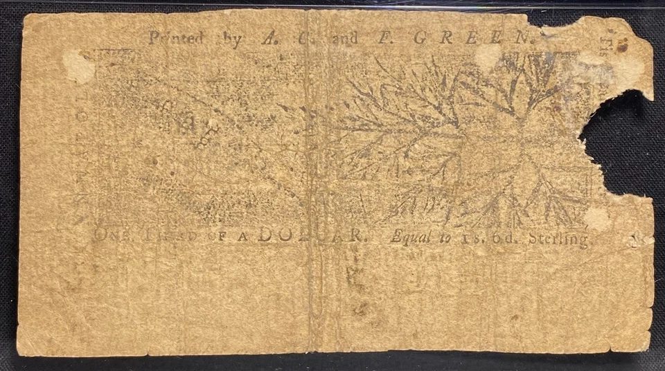 1774 Maryland, American Revolution Colonial Currency Note Banknote MD-63, PMG 20 - Image 4 of 4