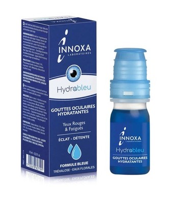 INNOXA - Tropfen blaue Formel - Augentropfen - Bleicht rote Augen - Hydra