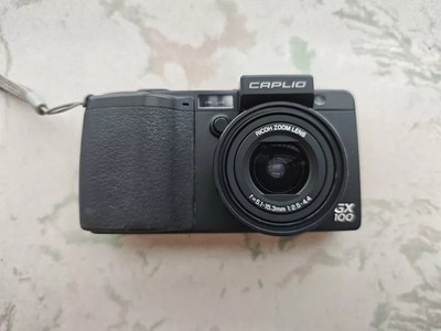 Ricoh Caplio GX100 + VF-1 + LC-1 美品 Ricoh Caplio GX100 10.0MP Digital Camera - Black for sale online