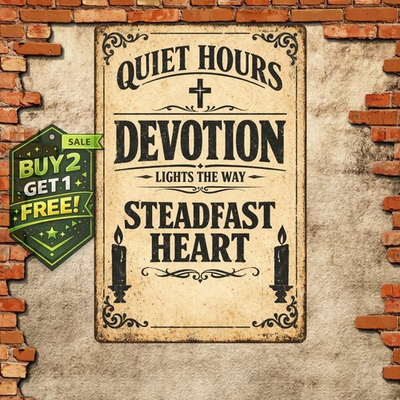 #ad #ad War Room Prayer Is Most Powerful Weapon Antique Style Metal Tin Sign $10.99