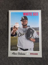 2019 Topps Heritage #342 Alex Colome Chicago White Sox Baseball Card 