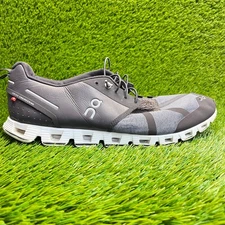 On Cloud Terry Mens Size 12 Gray Purple Athletic Running Walking Shoes Sneakers