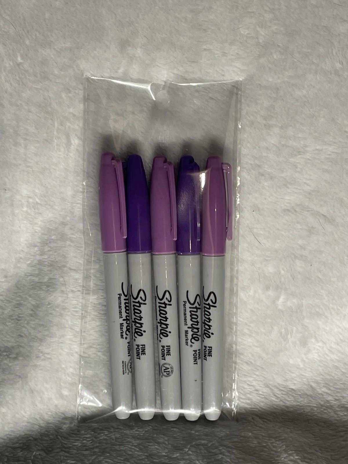 Purple Assorted Pack Of 5 (new W/o Box)