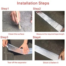 Wasserdichtes Butyl Dichtband Reparaturband Fenster Boot Dach Fenster