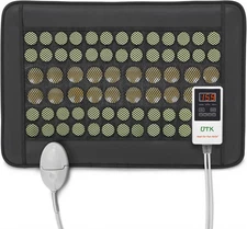 Heating Pad for Back, 5X Deeper Back Pain Relief, Far Infrared Heating Pad with