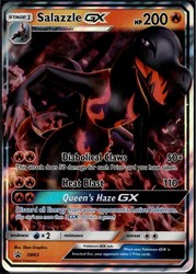 Salazzle GX - SM63 - SM Black Star Promo