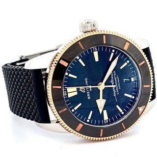 Reloj automático para hombre Breitling Superocean cronómetro 42 mm esfera negra UB2030