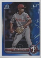 2022 Bowman Draft Chrome Blue Refractor 20/150 Alex McFarlane #BDC-117 s3g