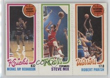 1980-81 Topps Micheal Ray Richardson Michael Steve Mix Robert Parish HOF 0nr3