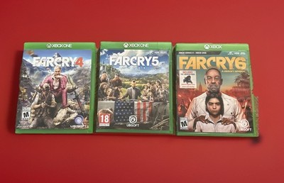 xbox one Far Cry - 3 game lot # 4,5,6