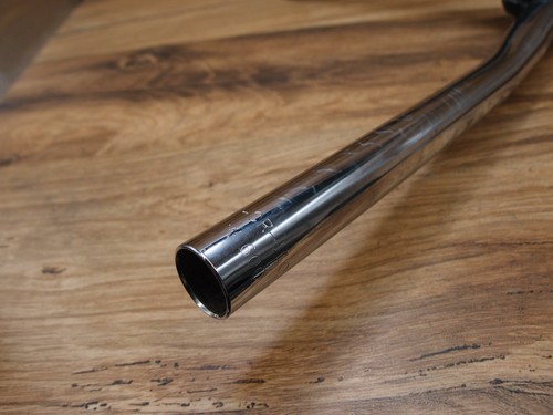 Stahl verchromt Flat Lenker + Quill Vorbau ITM Bioline Made in Italy 22mm Quill - Bild 14 von 14
