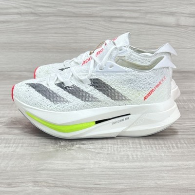 Adidas Adizero Prime X 2 Strung Running Shoes White Black Men 7