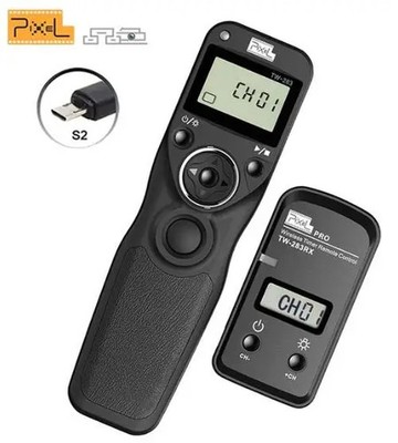 Pixel TW 283 Wireless Timer Remote Control Shutter Release (DC0 DC2 N3 E3 S1 S2)
