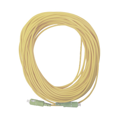 Simplex Fiber Optic Jumper Singlemode with SC/APC-SC/APC connectors 65.6 ft