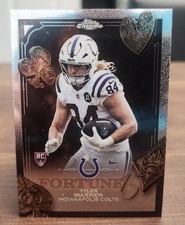 2025 Topps Chrome Tyler Warren Fortune 15 Rookie F 15-30