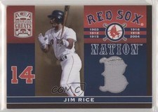 2005 Donruss Greats Red Sox Nation Materials Jim Rice #RSN-6 HOF 7xr