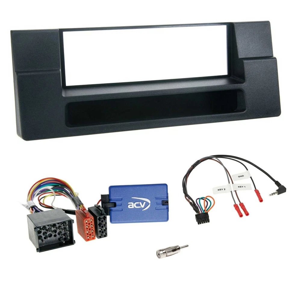 JVC Bluetooth Lenkrad USB DAB CD Autoradio für BMW 5er Ablage Rundpin - Bild 3 von 4