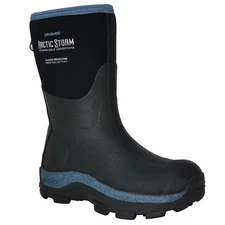 Dryshod Women's Arctic Storm Mid Black/Blue Boots Size 11 (ARS-WM-BL-W11)