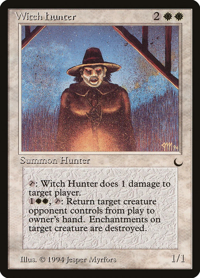 Witch Hunter [The Dark] Moderately Played