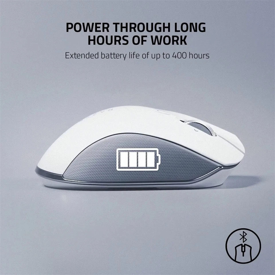 Razer Pro Click Humanscale Wireless Mouse Optical Sensor Multi-Host Connectivity - Image 3 of 4