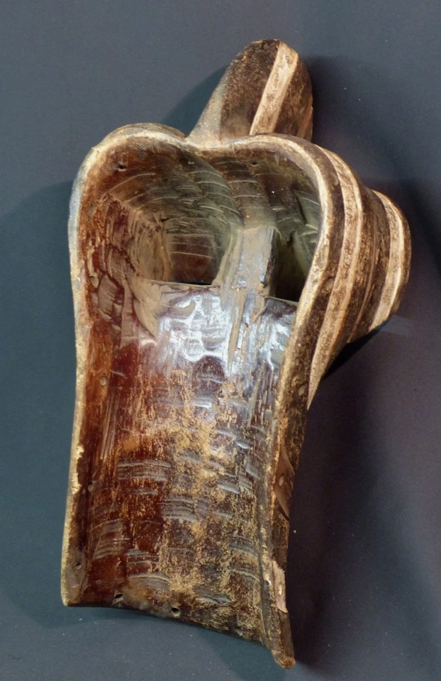 AA Art Africain remarquable masque 38cm guerrier Songye Kifwebe congo très déco - Photo 4/4