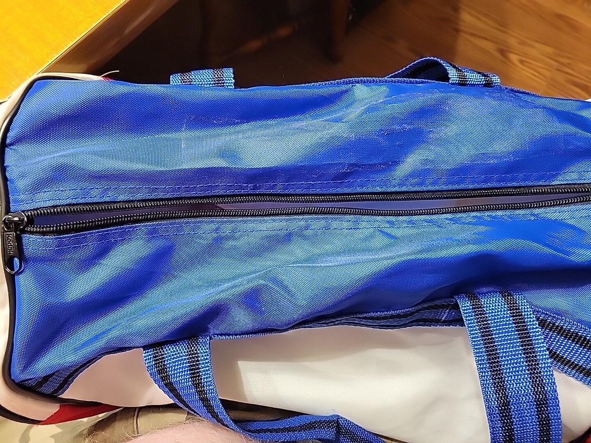 Vintage 80's Duffel Bag Kodak Official Worldwide Olympic