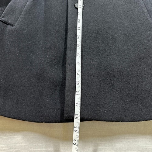 Ralph Lauren Cashmere Coat Mens 42 S Black Classic Casual Business Formal Italy - Picture 10 of 12