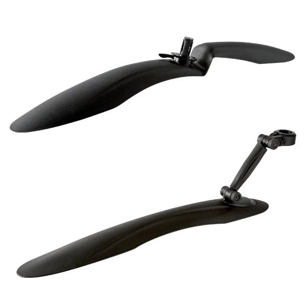 Kit parafango Mountain Bike anteriore e posteriore mtb BICI BICICLETTA 24''-26'' - Immagine 2 di 4