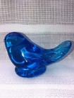 RARE PAIR BLOWN GLASS BLUEBIRD OF HAPPINESS. SIGNED BY LEO WARD 1989. BEAUTIFUL. — photo 7