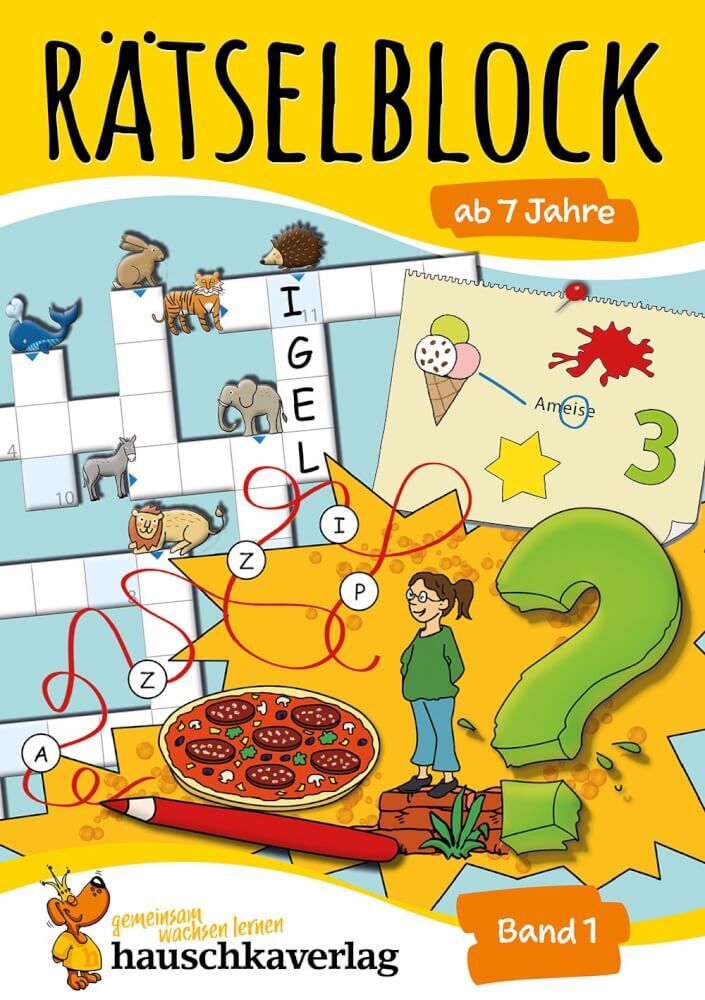 Thumbnail - Rätselblock Ab 7 Jahre, Band 1