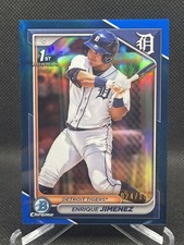 2024 Bowman Chrome ENRIQUE JIMENEZ #BCP-31 1st Bowman Blue Refractor /150