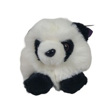 Puffkins Peter Panda Plush Stuffed Animal NEW Hang Tag 4" Vintage 1994