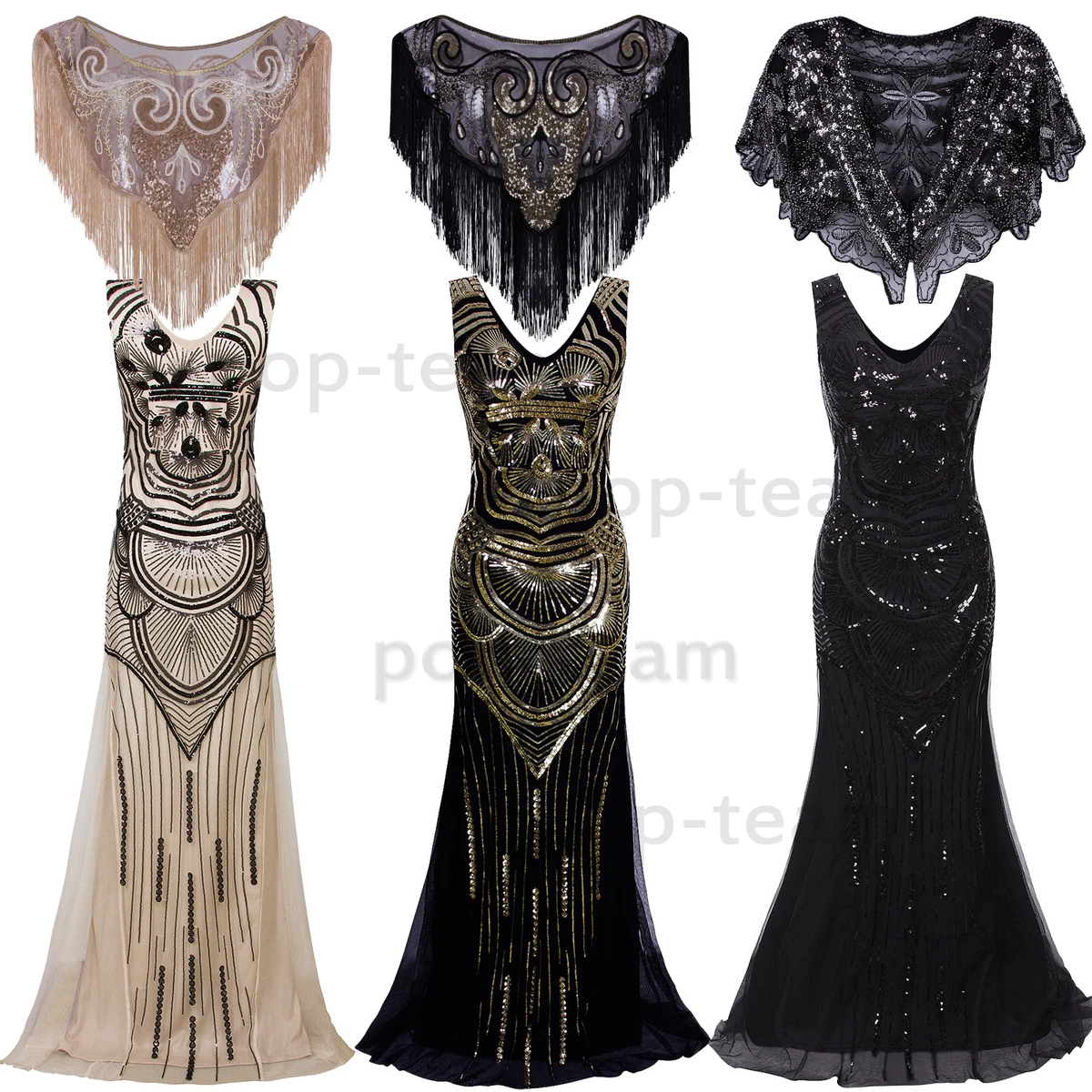 Vintage 1920s Formal Dresses