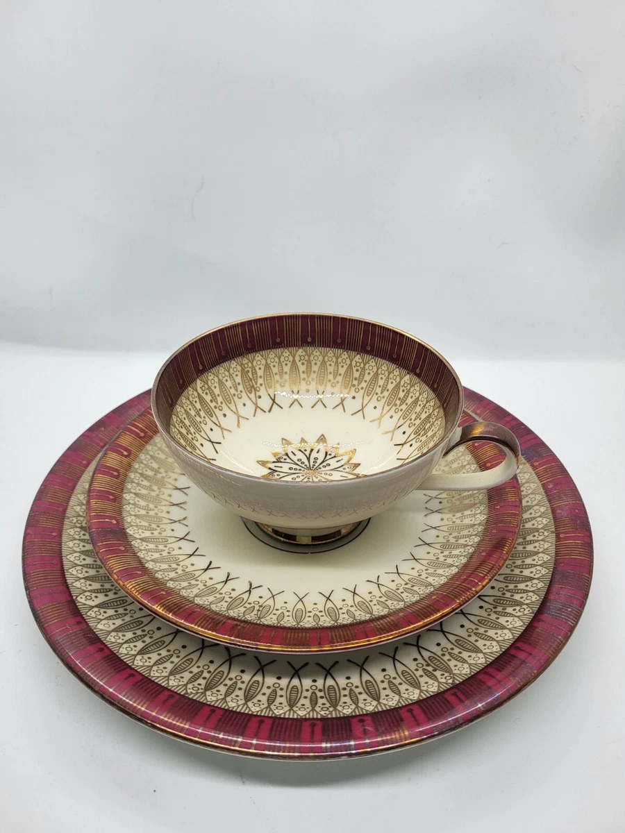 BAVARIA　大皿　〜ドイツ〜 Zeh Scherzer Bavaria In Antique Ceramic & Porcelain Cups & Saucers