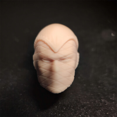 Blank 1/12 Scale Shocker Herman Schultz Head Sculpt Unpainted Fit 6'' ML Figure