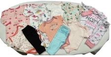 Girl Clothes Lot Size 3/6M Mixed Brands All Seasons Lot Of 13 Pieces Reborn