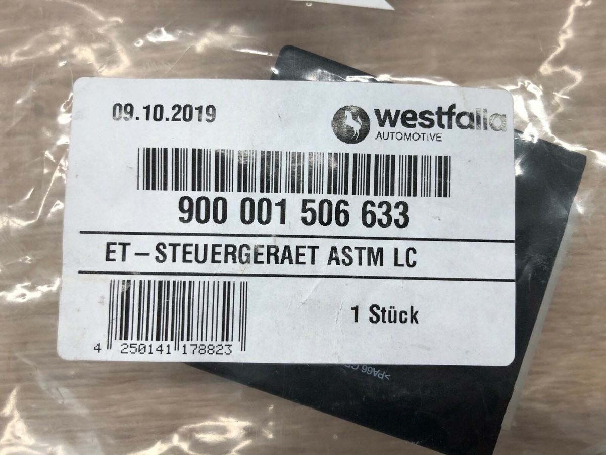 Westfalia 900001506633 Steuergerät ASTM LC Relais E-Satz  