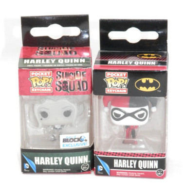 Funko Pocket Pop HARLEY QUINN DC Comics Vinyl Figure Keychain Mini Clip-On NEW