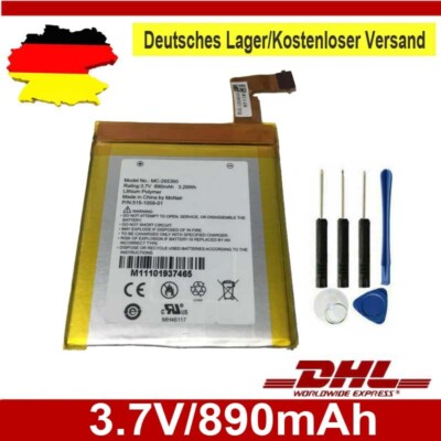 NEU Akku S2011-001-S MC-265360 für Amazon Kindle 4th Generation/5/6 4G D01100