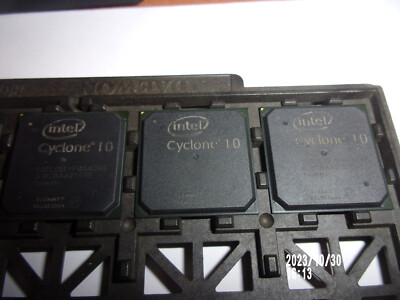 Lot of 5 INTEL FPGA Cyclone 10 10CL055YF484C8G