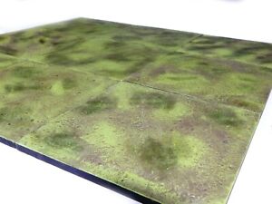 Wargame Terrain Scenery Grasslands Modular Gaming Board 3 X3 Set D D Frostgrave Ebay