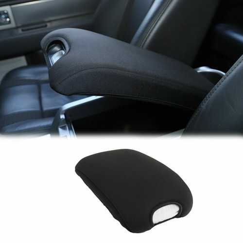 for 20092014 Ford F150 Center Console Armrest Pad Soft Cover Black