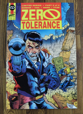 1990 First Publishing Comics Zero Tolerance #2 FN/FN+ | eBay