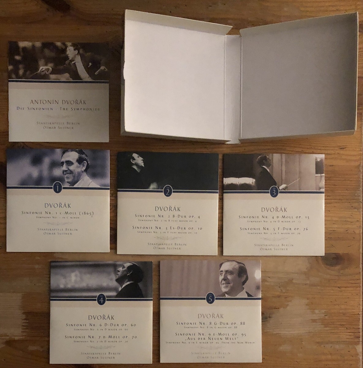 その他 DVORAK:DIE SINFONIEN 5-CD/SUITNEROTMAR Dvorak The Symphonies CD 5 Disc Set Staatskapelle Berlin Otmar
