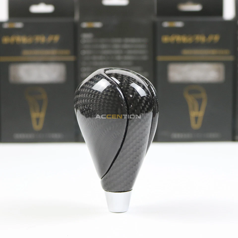 Carbon Fiber Gear Shift Knob For Lexus GS460 IS250 IS350 LS460 LS600h RX350 - Imagem 4 de 4
