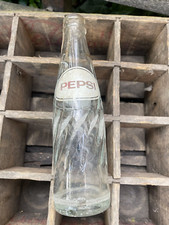 50er  PEPSI COLA Flasche bottle 0,25ltr  25cm unbesch&auml;digt leer