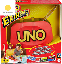 UNO Extreme Card Game Featuring Random-Action Launcher with Lights & Sounds & 11