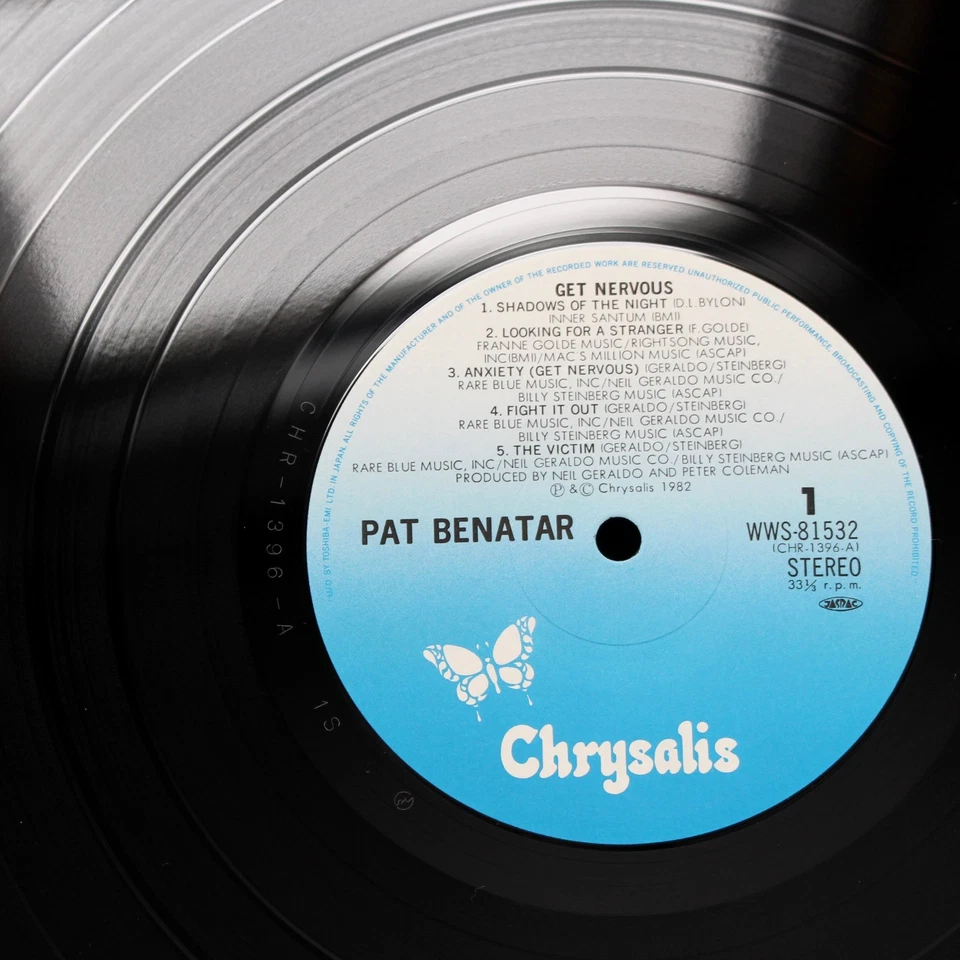 PRISTINE ORIGINAL 1982 PAT BENATAR SHADOWS OF THE NIGHT VINYL LP NM - Image 4 of 4